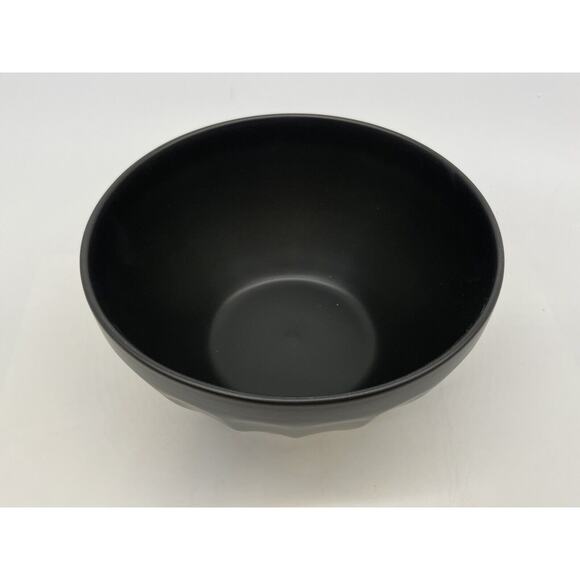 Anthropologie Matte Latte Serving Bowl Dark Grey New In Box - Picture 3 of 6